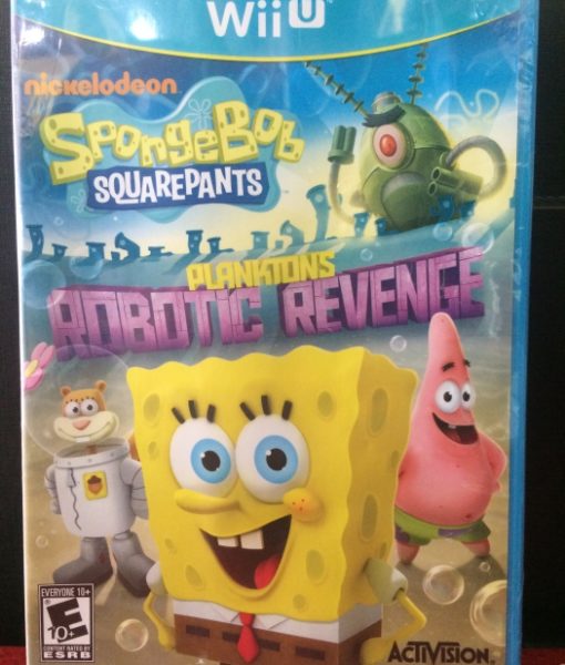 Wii U Spongebob Planktons Revenge game