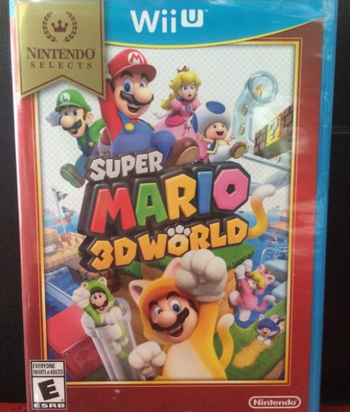 Wii U Super Mario 3D World game