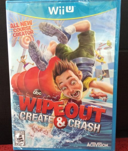 Wii U WipeOut Create and Crash game