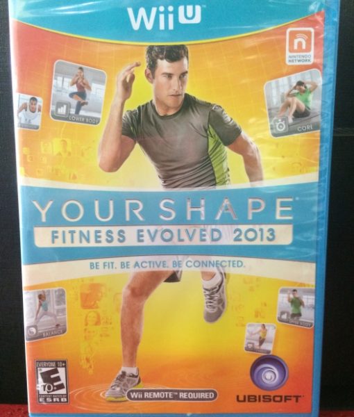 Wii U Your Shape Fitness Evolved 2013 game