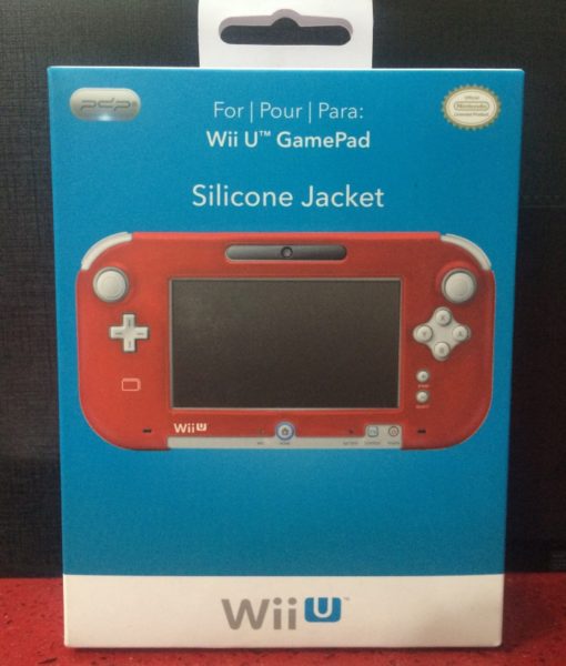Wii U Silicone Jacket for Gamepad Rojo Pdp