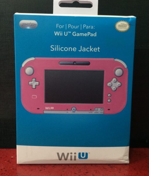 Wii U Silicone Jacket for Gamepad Rosado Pdp