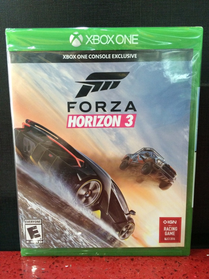 Forza Horizon 3 - Xbox One - ZEUS GAMES - A única loja Gamer de BH!