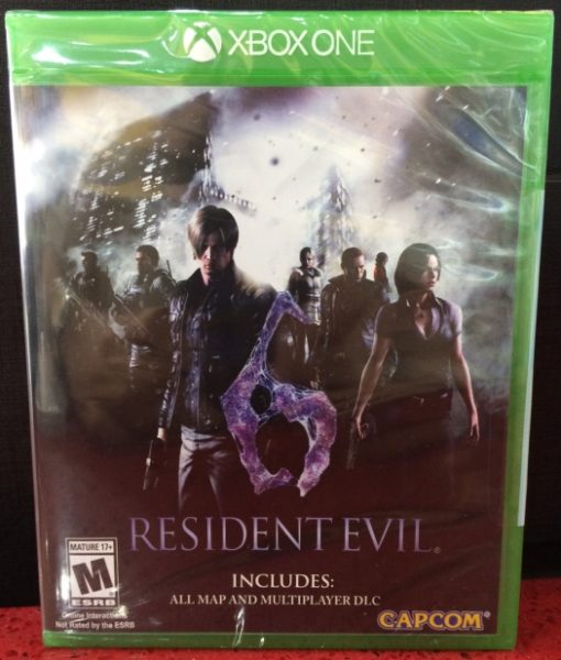 Xone Resident Evil 6 HD game