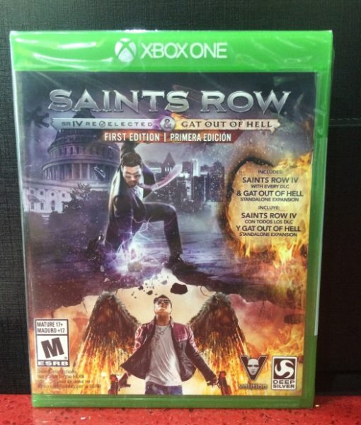 Xone Saints Row Gat Out of Hell game