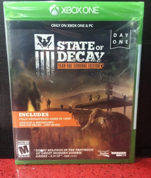 Xone State of Decay game Xone State of Decay game