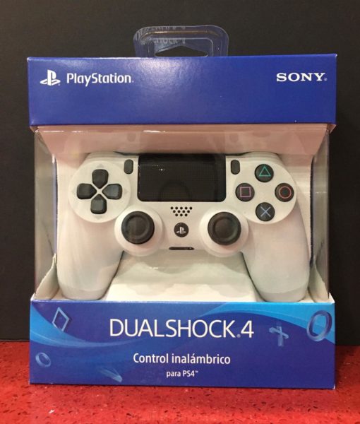 ps4 control inalambrico blanco