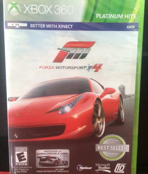 360 Forza MotoSport 4 game