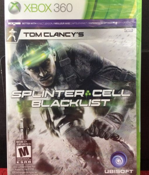 360 Splinter Cell Blacklist game
