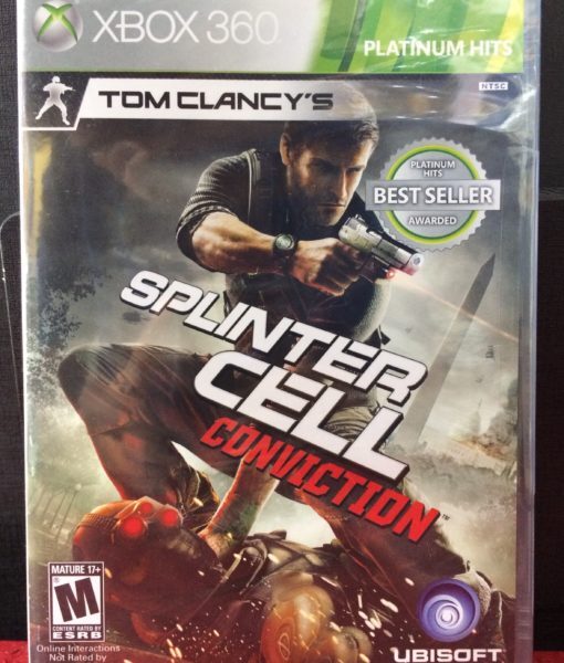 360 Splinter Cell Conviction game