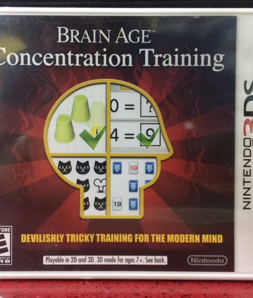 3DS Brain Age Concentration game