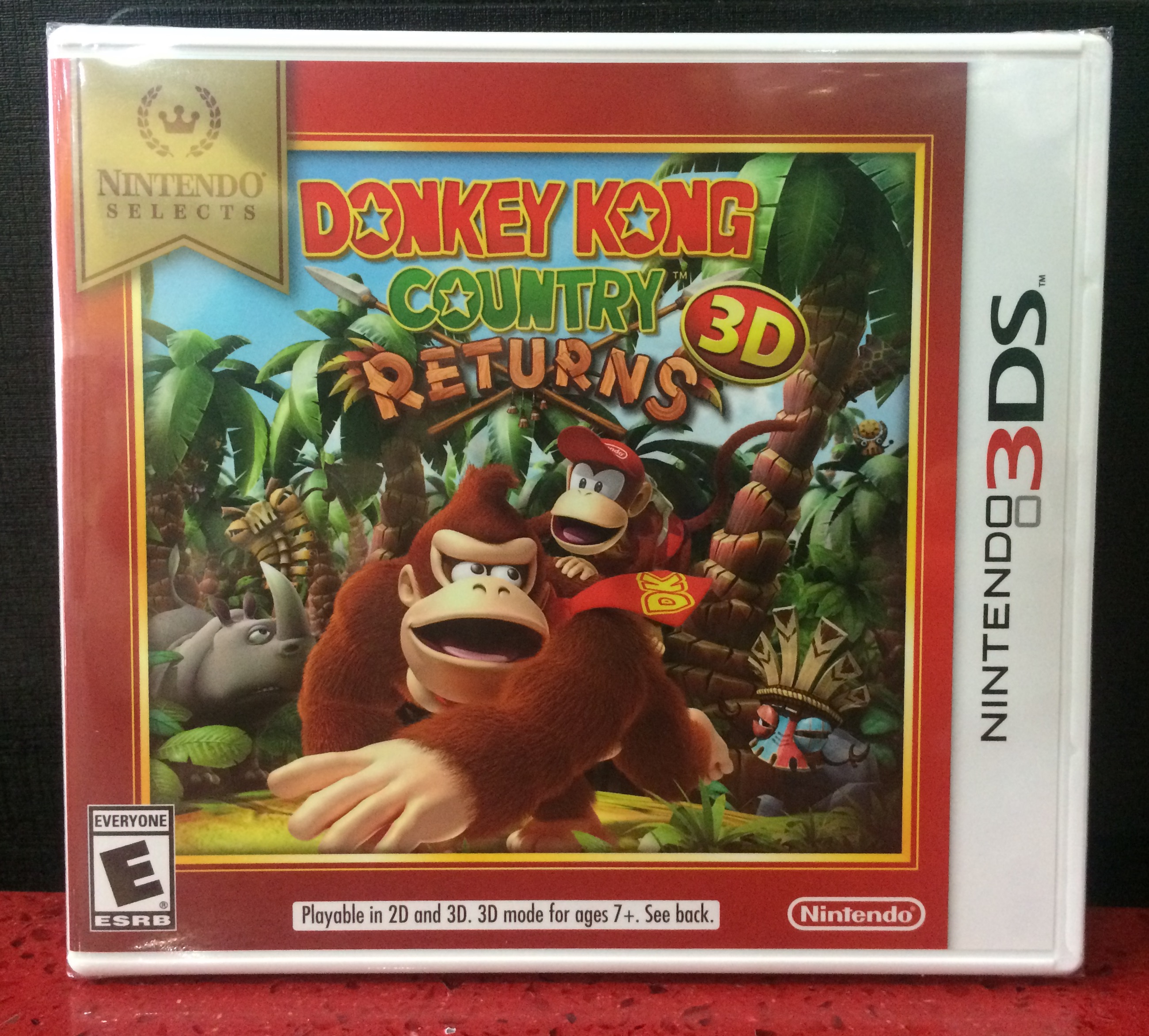 difference between donkey kong country returns wii and 3ds