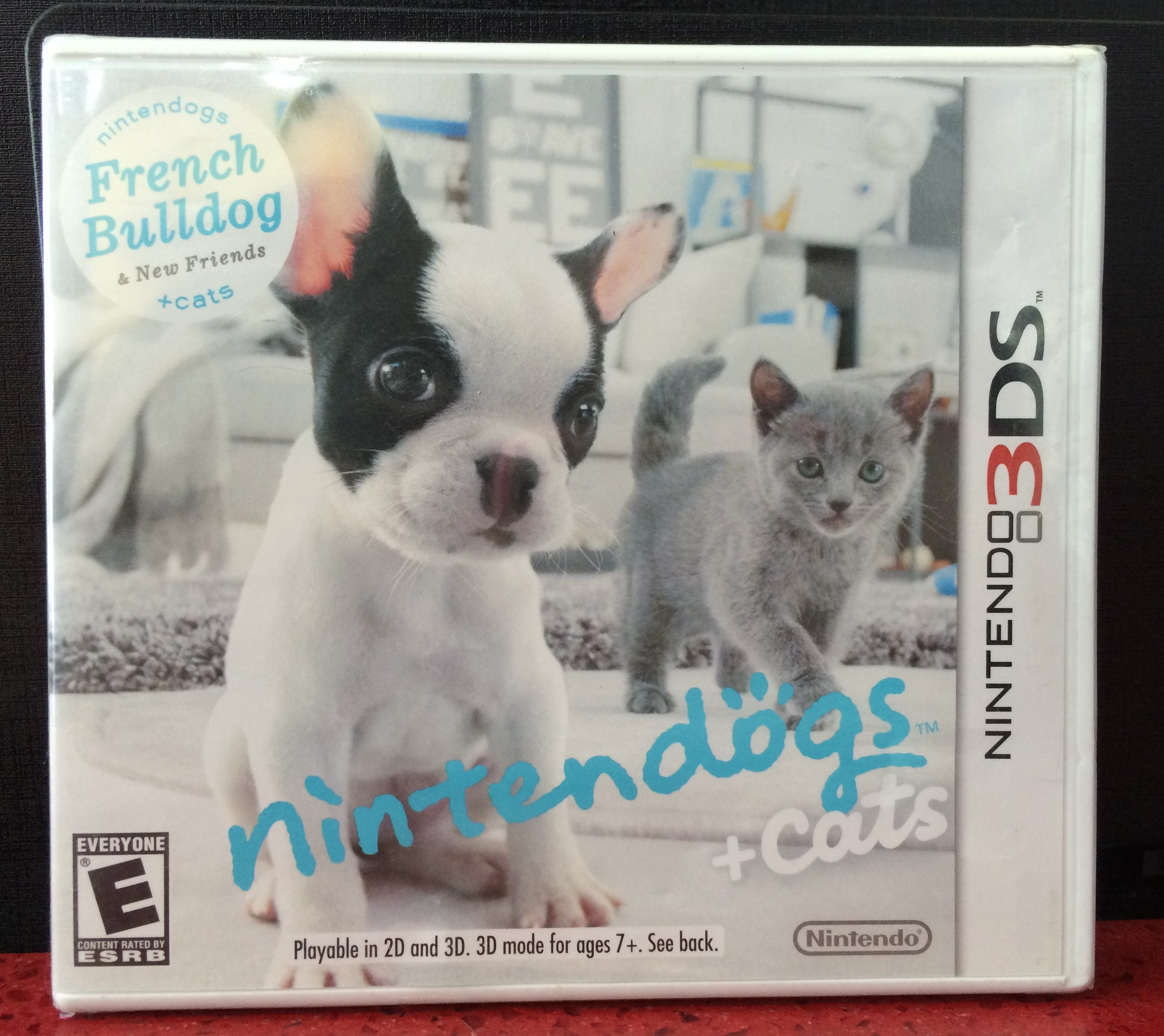 3DS Nintendogs Cats French Bulldog – GameStation