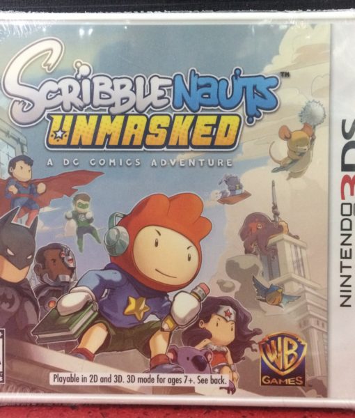 3DS ScribbleNauts Unmasked game
