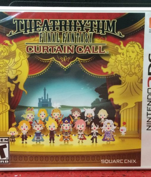 3DS Theatrythm Final Fantasy Curtain game
