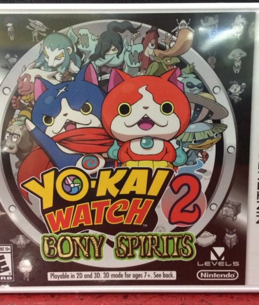3DS YoKai Watch 2 Bony Spirits game