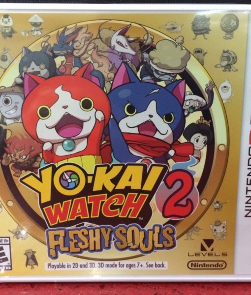 3DS YoKai Watch 2 Fleshy Souls game