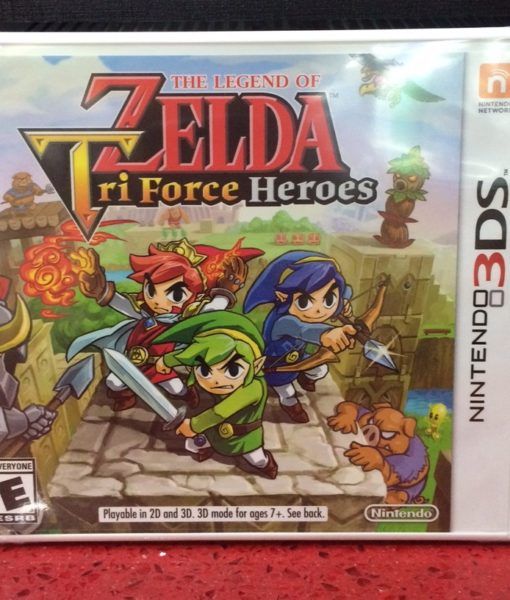 3DS Zelda TriForce Heroes game