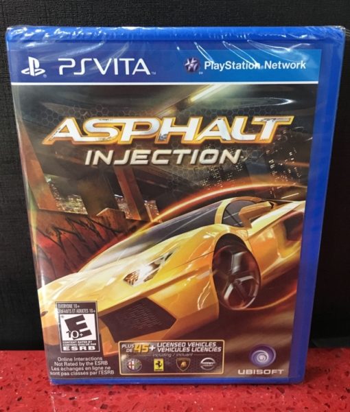 PS Vita Asphalt Injection game