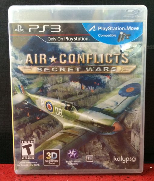 PS3 Air Conflicts Secret Wars game