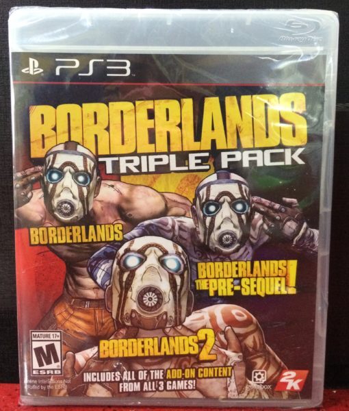 PS3 Borderlands Triple Pack game