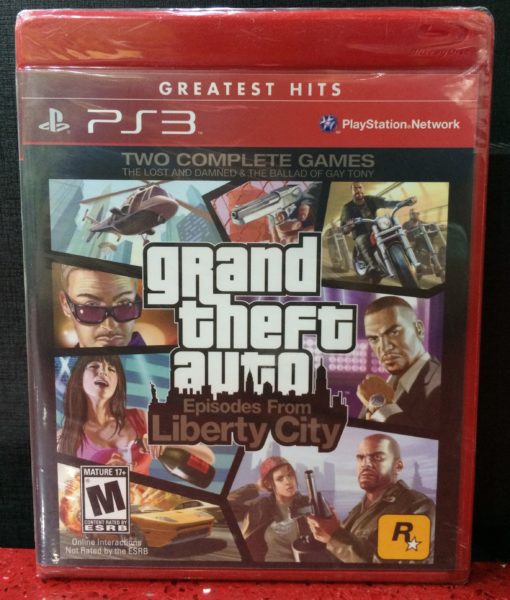 PS3 Grand Theft Auto IV Episode Liberty City game
