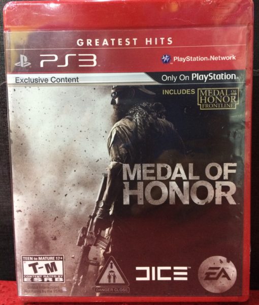 PS3 Medal of Honor game