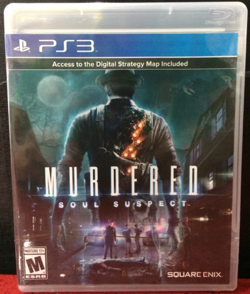PS3 Murdered Soul Suspect game