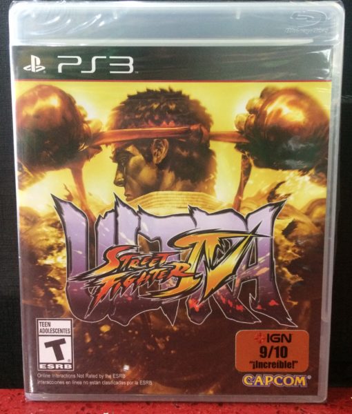 PS3 ULTRA Street Fighter IV game