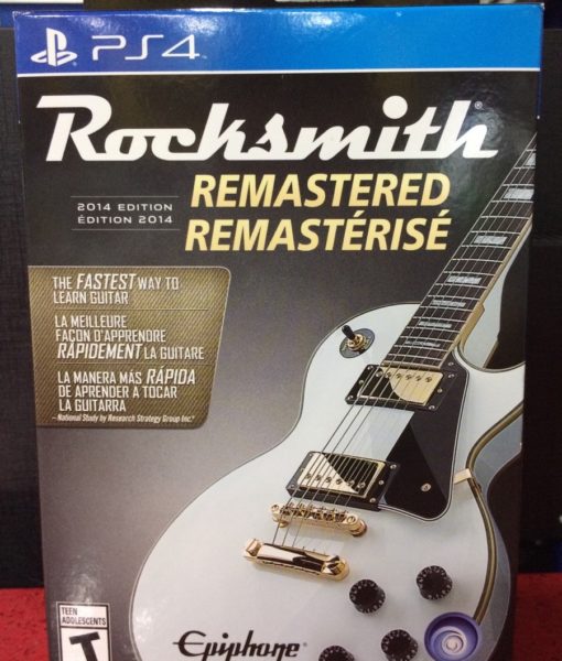 PS4 Rocksmith 2014 Remastered con Cable game