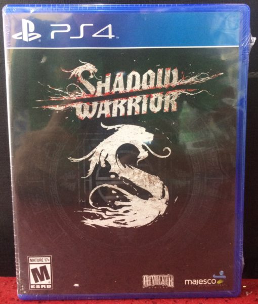 PS4 Shadow Warrior game