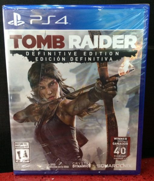 PS4 Tomb Raider Definitive Edition game