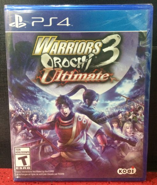 PS4 Warriors Orochi 3 Ultimate game