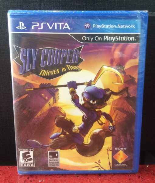 Ps Vita Sly Cooper Thive in Time game