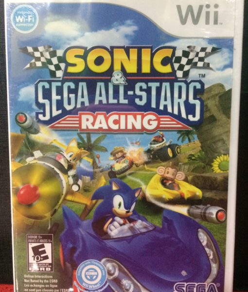 Wii Sonic Sega Racing game