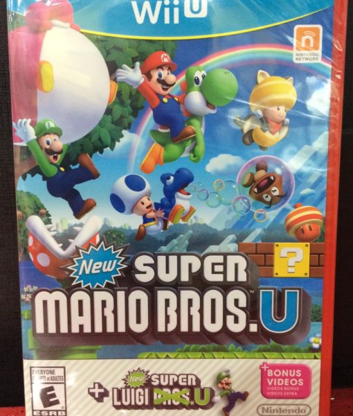Wii U New Super Mario Bros + Luigi U game