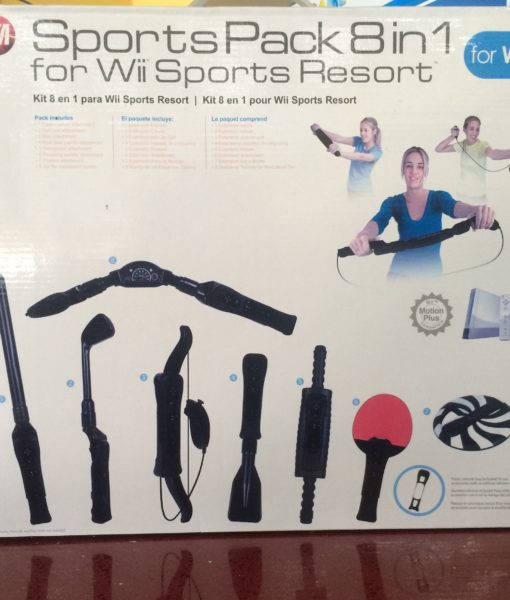 Wii item Sports Resort Pack 8in1 Black CTA