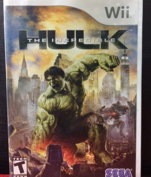 Wii The Incredible Hulk game