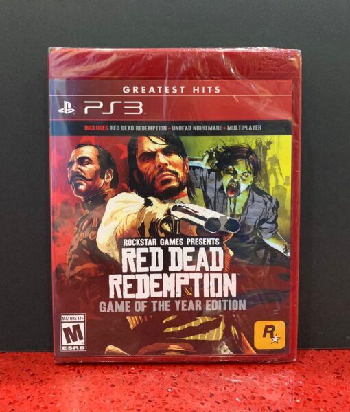 PS3 Red Dead Redemption Game of the Year game