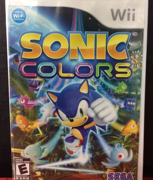 Wii Sonic Colors game