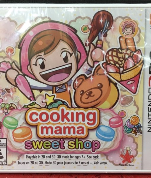 3DS Cooking Mama Sweet Shop game