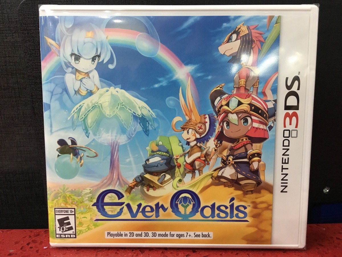 ever oasis 3ds uae play on north america