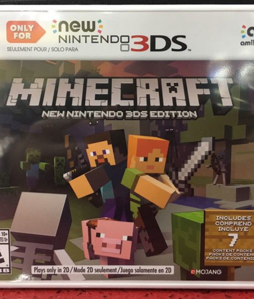 3DS MineCraft game