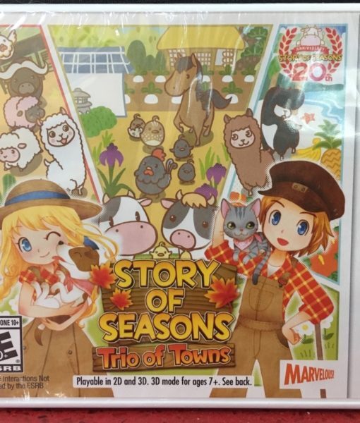 3DS Story of Seasons Trio of Towns – GameStation