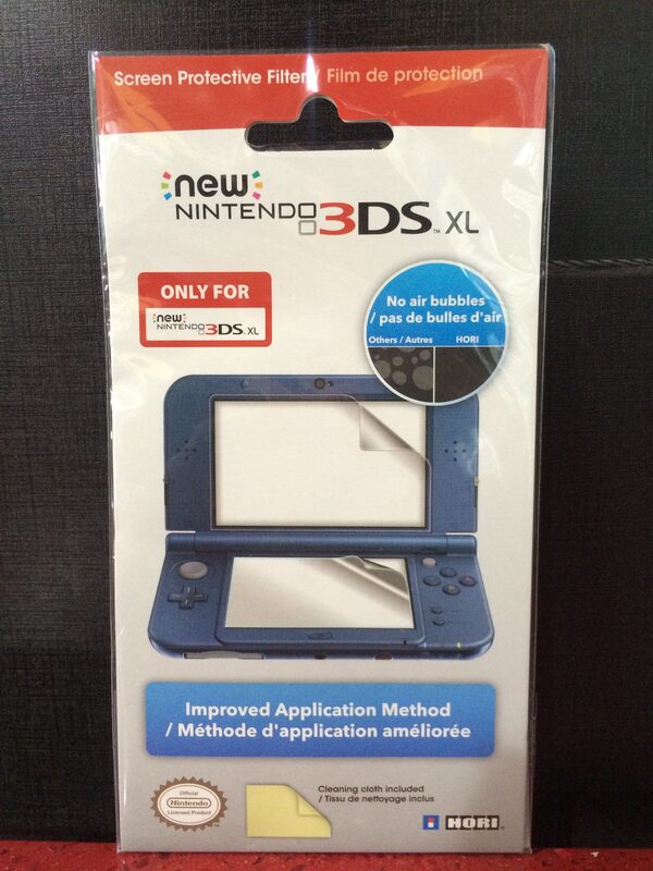 3DS XL NEW item Screen Protective Filter Hori GameStation