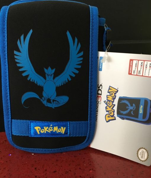 3DS XL New item Travel Pouch Pokemon Azul HORI
