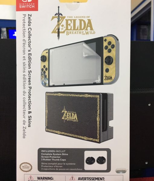 NSW item Screen Protection Zelda Skins PDP