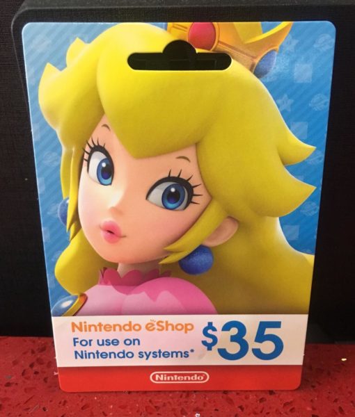 NSW item Tarjeta 35 dolares Eshop