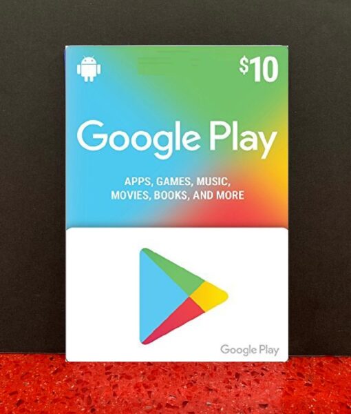 PC item Google Play 10 dolar card