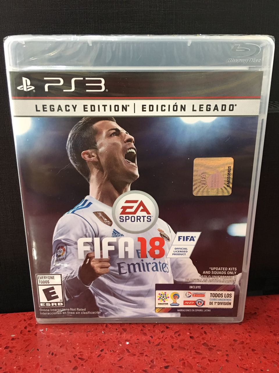 Как установить fifa 18 на ps3